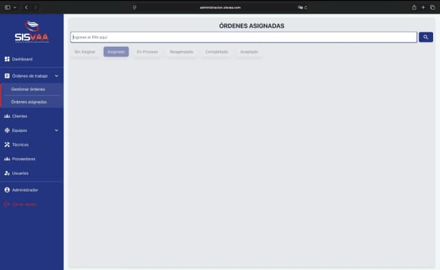 Login Sisvaa
