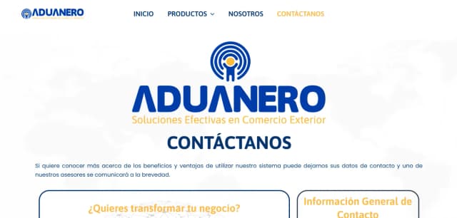 Landing Aduanero