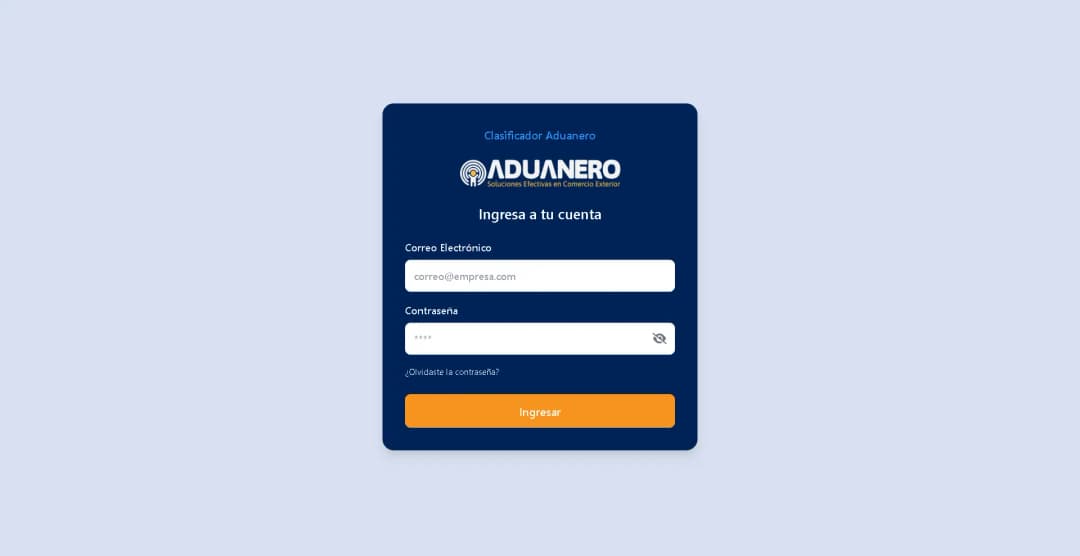 Clasificador Aduanero
