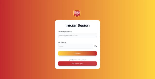 Login Khipu